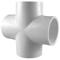 Bissell Homecare PVC 02410 0500 0.5 in. Pipe Cross HO613192